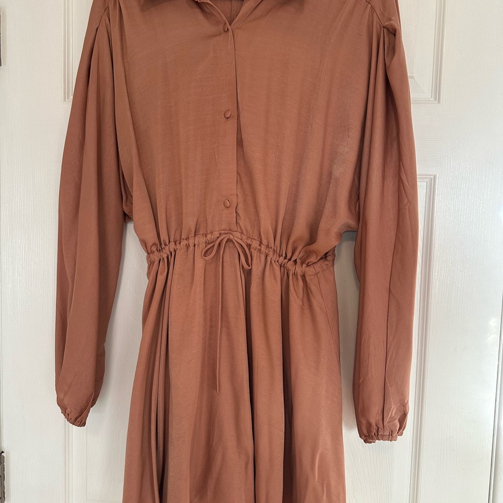 HYFVE Button-Up Shirt Dress